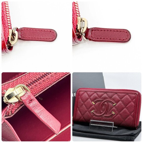 ❤️CHANEL Filigree Long Wallet ❤️ - Picture 16 of 16